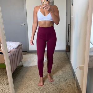 Burgundy TYC Leggings